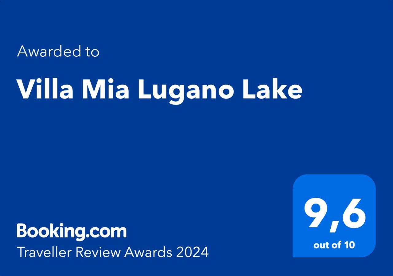Villa Mia Lugano Lake Brusimpiano Eksteriør billede